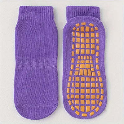 Anti-slip yoga socks