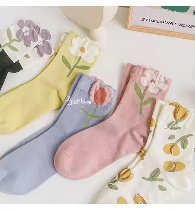 Cute Flower 2.0 Edition Women Socks