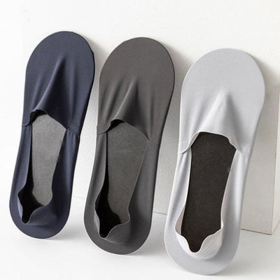 PREMIUM IMPORTED PLAIN NO-SHOW SOCKS